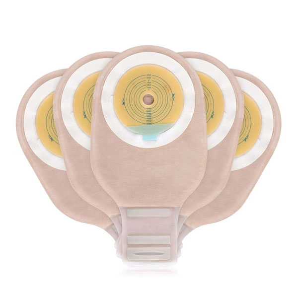 One Piece Colostomy Bags with Close