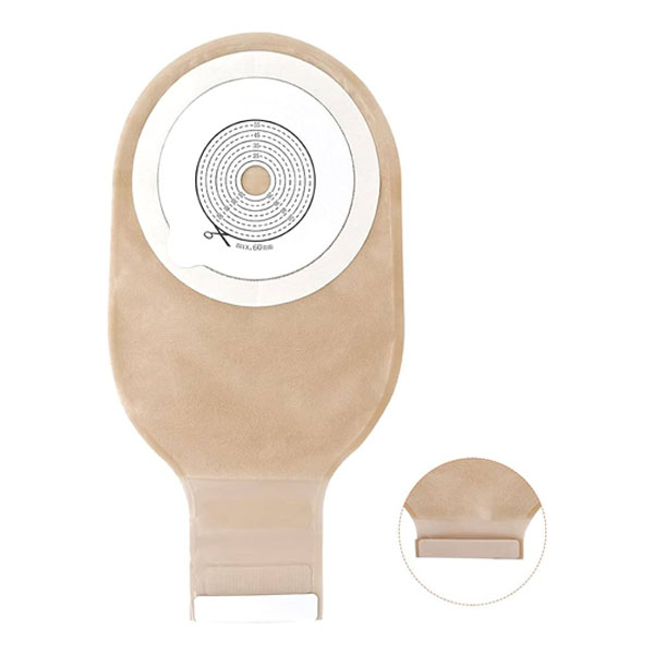 One Piece Colostomy Bags with Close 3